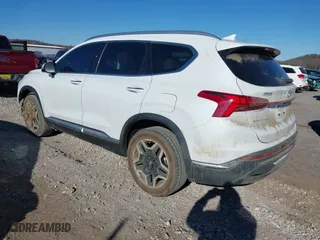 2021 Hyundai Santa Fe Limited with VIN 5NMS44AL6MH319583, listed as a IAAI auction lot 41071001 with 48,909 mi miles. Bid and sale history available at carsss.com. Image 3.