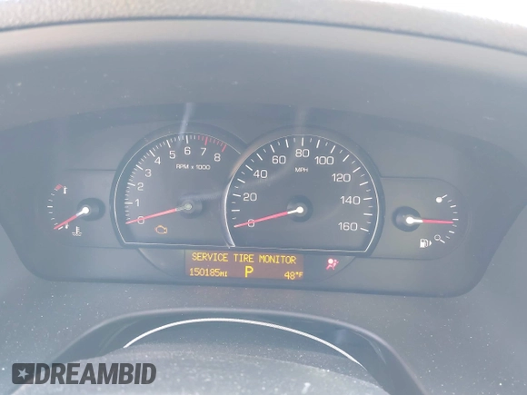 2005 Cadillac STS with VIN 1G6DW677950158899, listed as a IAAI auction lot 41962030 with 150,185 mi miles. Bid and sale history available at carsss.com. Image 7.