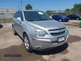 2013 Chevrolet Captiva Sport LTZ with VIN 3GNAL4EK5DS542942, listed as a IAAI auction lot 41991896 with 127,354 mi miles and . Bid and sale history available at DreamBid. Image 1.
