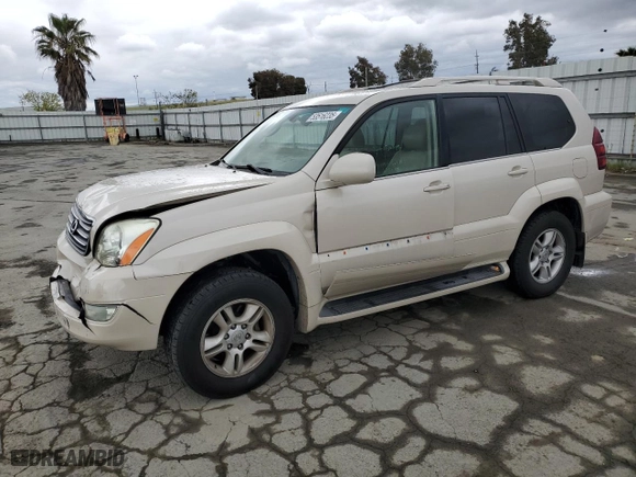 2003 Lexus GX 470 with VIN JTJBT20X330006191, listed as a Copart auction lot 53516235 with 146,860 mi miles and Salvage Title. Bid and sale history available at carsss.com. Image 1.