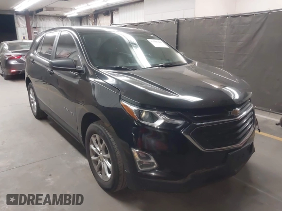 2021 Chevrolet Equinox LS z VIN 2GNAXSEV9M6131688, wystawiony jako IAAI lot #42055803 z przebiegiem 82 617 mil mil oraz . Historia ofert i sprzedaży dostępna na DreamBid. Obrazek 1.