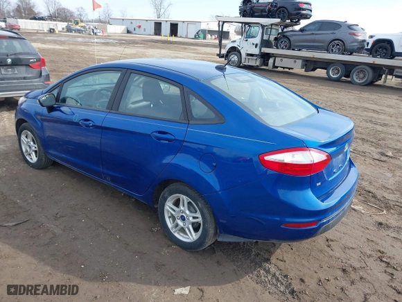 2019 Ford Fiesta SE with VIN 3FADP4BJ0KM126875, listed as a IAAI auction lot 41784022 with 88,846 mi miles. Bid and sale history available at carsss.com. Image 3.