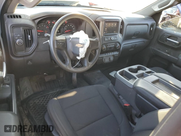 2020 Chevrolet Silverado 1500 Work Truck with VIN 3GCNWAEFXLG256590, listed as a Copart auction lot 87655275 with 88,478 mi miles and Salvage Title. Bid and sale history available at carsss.com. Image 8.