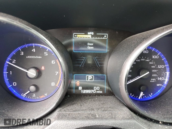 2016 Subaru Legacy 2.5i Premium with VIN 4S3BNAF68G3022557, listed as a Copart auction lot 48059044 with 129,970 mi miles. Bid and sale history available at carsss.com. Image 9.