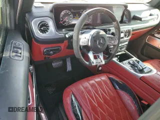2020 Mercedes-Benz G 63 AMG with VIN WDCYC7HJ9LX335490, listed as a Copart auction lot 79454444 with 111,984 mi miles and Salvage Title. Bid and sale history available at DreamBid. Image 8.