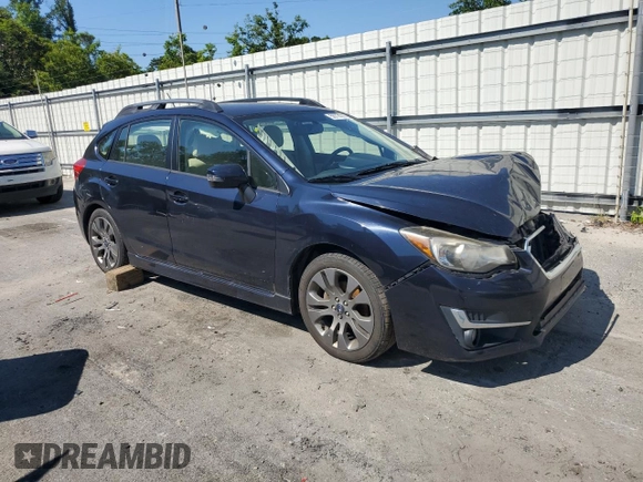 2015 Subaru Impreza Special Sports Premium с VIN JF1GPAT6XFH278534, выставлен на аукционе Copart как лот 56774265 с пробегом 115 692 миль миль и Списание • Salvage title. История ставок и продаж доступна на DreamBid. Изображение 4.