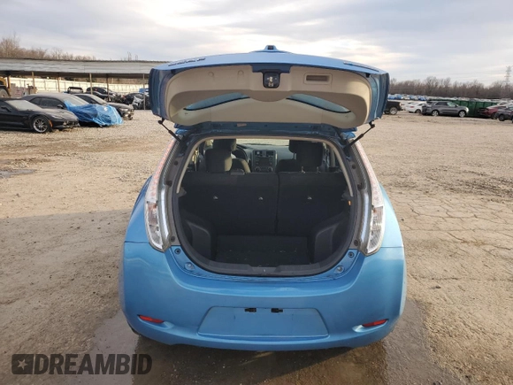 2014 Nissan LEAF SV с VIN 1N4AZ0CP0EC339288, выставлен на аукционе Copart как лот 46235695 с пробегом 85 463 миль миль и Списание • Salvage title. История ставок и продаж доступна на DreamBid. Изображение 6.