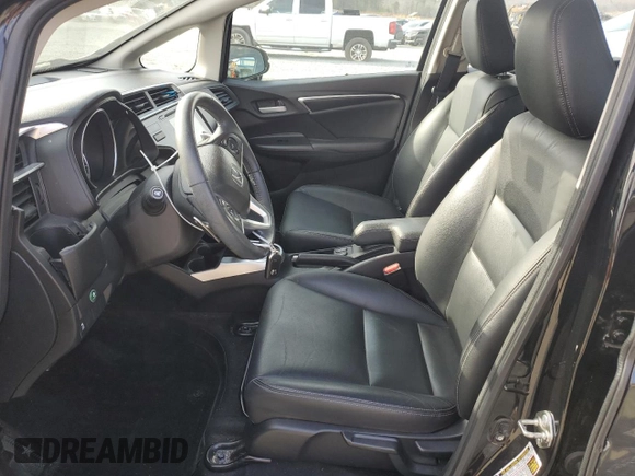 2017 Honda Fit EX-L with VIN 3HGGK5H87HM703475, listed as a Copart auction lot 89144625 with 63,911 mi miles and Salvage Title. Bid and sale history available at DreamBid. Image 7.