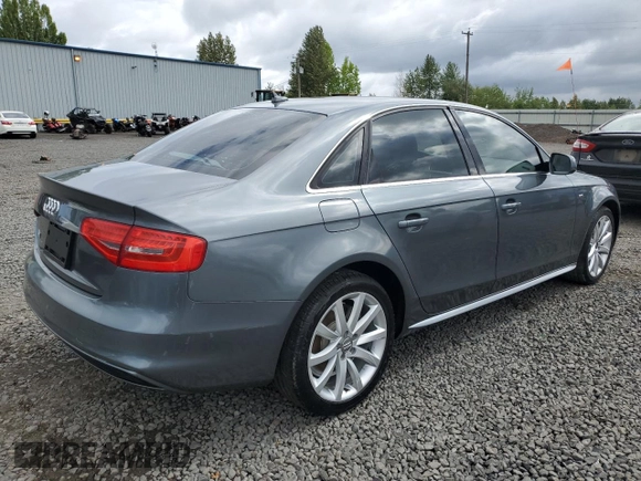 2014 Audi A4 Premium z VIN WAUAFAFL7EN011885, wystawiony jako Copart lot #57085035 z przebiegiem 101 088 mil mil oraz Czysty tytuł • Clean title. Historia ofert i sprzedaży dostępna na DreamBid. Obrazek 3.