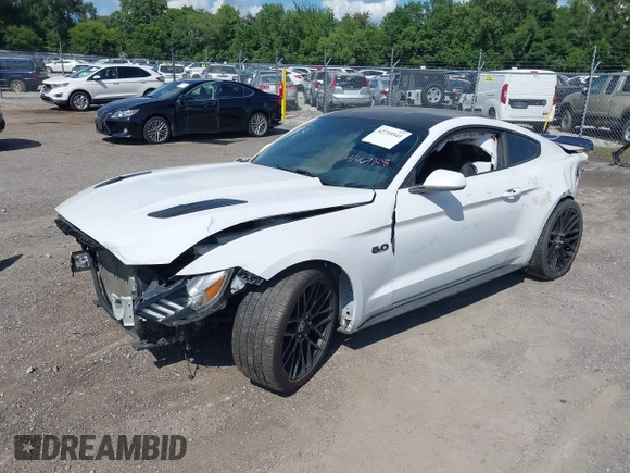 2017 Ford Mustang GT z VIN 1FA6P8CF8H5332597, wystawiony jako IAAI lot #42759541 z przebiegiem 23 638 mil mil oraz . Historia ofert i sprzedaży dostępna na DreamBid. Obrazek 2.