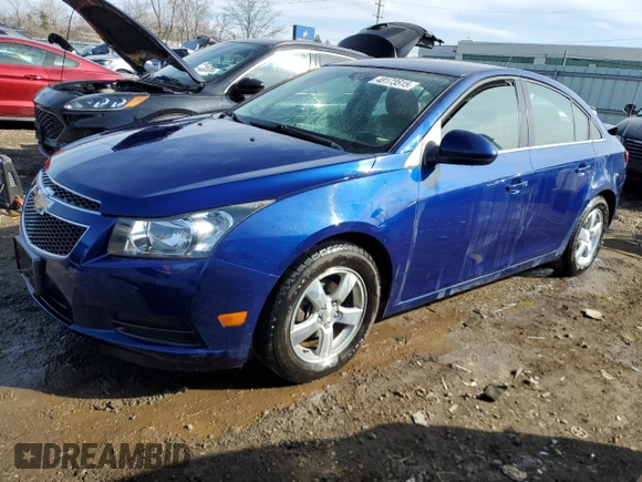 2013 Chevrolet Cruze 1LT with VIN 1G1PC5SBXD7183530, listed as a Copart auction lot 48173515 with 143,795 mi miles and Salvage Title. Bid and sale history available at carsss.com. Image 1.