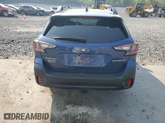 2021 Subaru Outback Premium with VIN 4S4BTAFC5M3101218, listed as a Copart auction lot 58710095 with 48,700 mi miles and Salvage title. Bid and sale history available at DreamBid. Image 6.