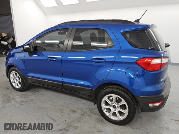 2018 Ford EcoSport SE with VIN MAJ3P1TE4JC197749, listed as a Copart auction lot 52527465 with 59,264 mi miles and Clean Title. Bid and sale history available at DreamBid. Image 2.