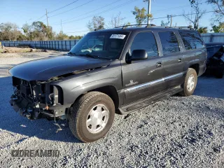 2004 GMC Yukon XL SLT with VIN 3GKEC16Z64G104538, listed as a Copart auction lot 81171464 with 159,244 mi miles and Salvage Title. Bid and sale history available at carsss.com. Image 1.