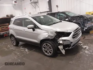 2019 Ford EcoSport Titanium with VIN MAJ6S3KL0KC257860, listed as a IAAI auction lot 41803984 with 120,529 mi miles and . Bid and sale history available at DreamBid. Image 1.