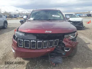 2018 Jeep Grand Cherokee Sterling Edition with VIN 1C4RJFBG1JC280500, listed as a Copart auction lot 50060985 with 68,280 mi miles and Salvage Title. Bid and sale history available at carsss.com. Image 5.