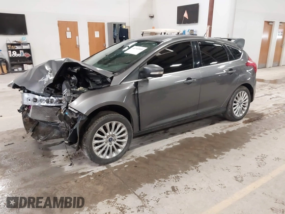 2012 Ford Focus Titanium with VIN 1FAHP3N27CL313288, listed as a IAAI auction lot 41741895 with 140,376 mi miles and . Bid and sale history available at carsss.com. Image 18.