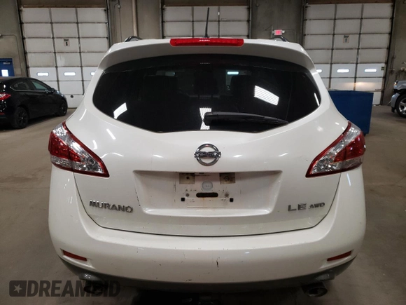 2012 Nissan Murano SV with VIN JN8AZ1MW2CW204528, listed as a Copart auction lot 55052045 with 116,467 mi miles and Salvage Title. Bid and sale history available at carsss.com. Image 6.