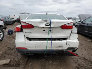 2015 Kia Forte LX with VIN KNAFX4A69F5382022, listed as a Copart auction lot 51075585 with 81,089 mi miles and Salvage Title. Bid and sale history available at carsss.com. Image 6.