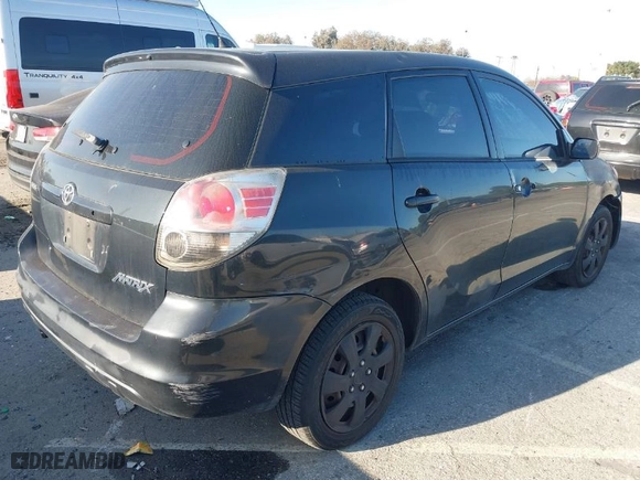 2006 Toyota Matrix STD with VIN 2T1KR32EX6C577349, listed as a IAAI auction lot 41830548 with 258,424 mi miles. Bid and sale history available at carsss.com. Image 4.