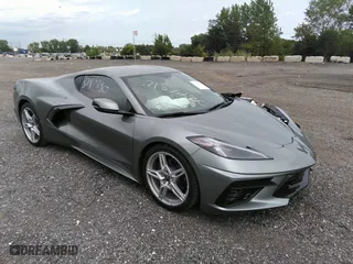 2023 Chevrolet Corvette 1LT with VIN 1G1YA2D43P5121118, listed as a IAAI auction lot 37187230 with 2,094 mi miles. Bid and sale history available at carsss.com. Image 1.