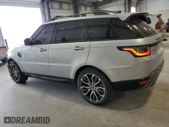 2021 Land Rover Range Rover Sport HSE Silver Edition with VIN SALWR2SU7MA760219, listed as a Copart auction lot 57025665 with 64,088 mi miles and Salvage title. Bid and sale history available at DreamBid. Image 2.