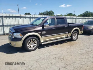 2016 Ram 1500 Longhorn with VIN 1C6RR7PTXGS372909, listed as a Copart auction lot 62058565 with 202,642 mi miles and Salvage title. Bid and sale history available at DreamBid. Image 1.