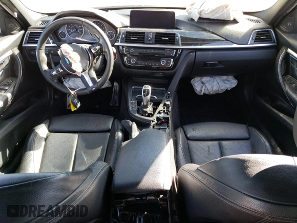 2017 BMW 3 Series 340i with VIN WBA8B3G33HNU36139, listed as a Copart auction lot 44767665 with 64,669 mi miles and Salvage Title. Bid and sale history available at DreamBid. Image 8.