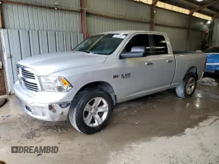 2014 Ram 1500 Big Horn with VIN 1C6RR7GTXES279837, listed as a Copart auction lot 59290105 with 201,186 mi miles and Clean title. Bid and sale history available at DreamBid. Image 1.