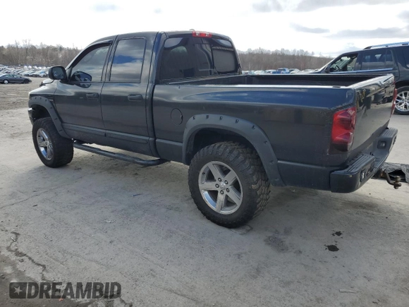 2007 Dodge 1500 SLT with VIN 1D7HU18277J539115, listed as a Copart auction lot 45582815 with 231,626 mi miles and Salvage Title. Bid and sale history available at DreamBid. Image 2.