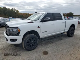 2022 Ram 2500 Big Horn with VIN 3C6UR5DL7NG394759, listed as a Copart auction lot 76831984 with 72,283 mi miles and Salvage Title. Bid and sale history available at carsss.com. Image 1.