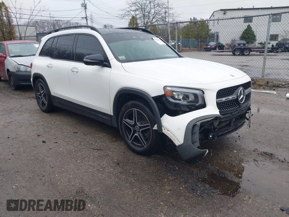 2023 Mercedes-Benz GLB 250 с VIN W1N4M4HB9PW308660, выставлен на аукционе IAAI как лот 41864309 с пробегом 32 542 миль миль и . История ставок и продаж доступна на DreamBid. Изображение 1.