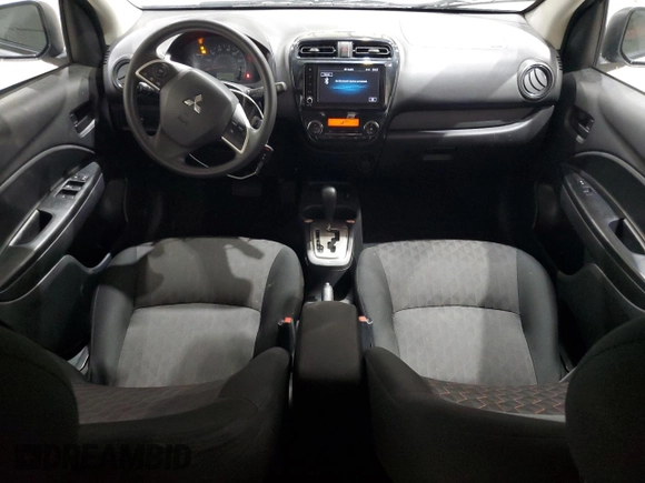 2024 Mitsubishi Mirage ES z VIN ML32AUHJ2RH010024, wystawiony jako Copart lot #59907215 z przebiegiem 29 712 mil mil oraz Szkoda całkowita • Salvage title. Historia ofert i sprzedaży dostępna na DreamBid. Obrazek 8.