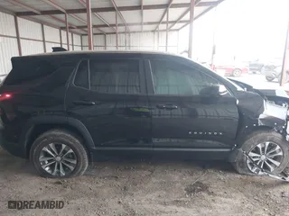 2025 Chevrolet Equinox FWD LT with VIN 3GNAXHEG0SL130734, listed as a IAAI auction lot 41614753 with 6,910 mi miles. Bid and sale history available at carsss.com. Image 13.