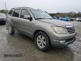 2009 Kia Borrego EX with VIN KNDJJ741395021261, listed as a Copart auction lot 87627165 with 270,855 mi miles and Salvage Title. Bid and sale history available at DreamBid. Image 4.
