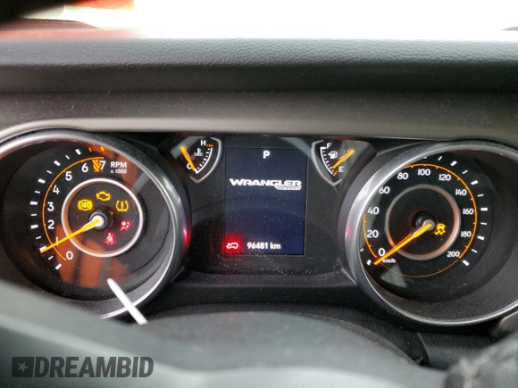 2018 Jeep Wrangler Sport с VIN 1C4GJXAG0JW279934, выставлен на аукционе Copart как лот 60198185 с пробегом 96 481 миль миль и Чистый • Clean title. История ставок и продаж доступна на DreamBid. Изображение 9.