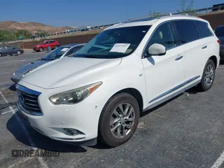 2014 Infiniti QX60 with VIN 5N1AL0MN3EC535326, listed as a IAAI auction lot 42477957 with 175,620 mi miles and . Bid and sale history available at DreamBid. Image 2.