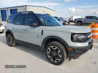 2024 Ford Bronco Sport Outer Banks with VIN 3FMCR9C67RRE16594, listed as a Copart auction lot 64382965 with 14,329 mi miles and Salvage title. Bid and sale history available at DreamBid. Image 4.
