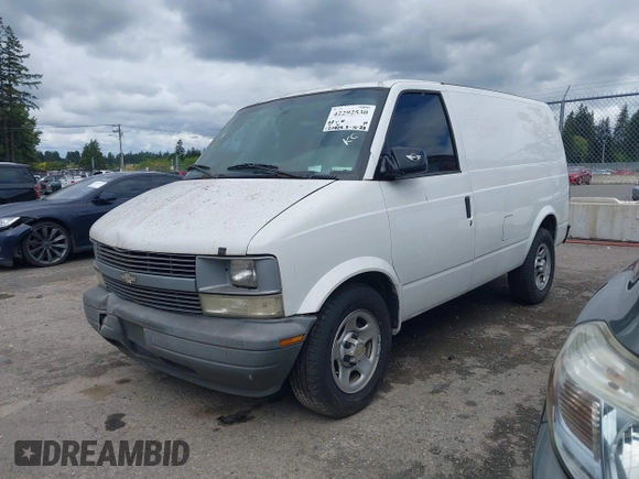 2005 Chevrolet Astro Cargo z VIN 1GCDM19X65B108694, wystawiony jako IAAI lot #42292530 z przebiegiem 120 426 mil mil oraz . Historia ofert i sprzedaży dostępna na DreamBid. Obrazek 2.