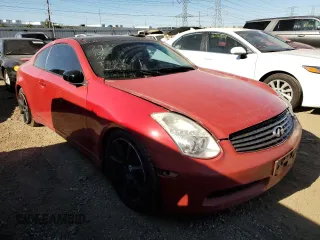 2005 Infiniti G35 Coupe with VIN JNKCV54E95M415074, listed as a Copart auction lot 76621814 with 307,474 mi miles and Salvage Title. Bid and sale history available at carsss.com. Image 4.