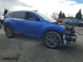 2021 Honda CR-V EX with VIN 7FARW2H55ME003831, listed as a Copart auction lot 47238965 with 57,093 mi miles and Salvage Title. Bid and sale history available at carsss.com. Image 4.