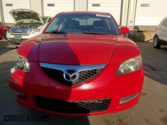 2008 Mazda 3 i Sport with VIN JM1BK12F481832859, listed as a Copart auction lot 42620835 with 193,293 mi miles and Salvage Title. Bid and sale history available at DreamBid. Image 10.