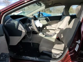 2013 Honda Civic LX with VIN 19XFB2F51DE053242, listed as a Copart auction lot 45989055 with 96,441 mi miles and Salvage title. Bid and sale history available at DreamBid. Image 7.