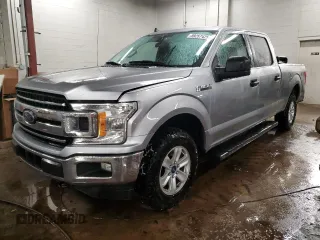 2020 Ford F-150 XL with VIN 1FTFW1E57LFB55505, listed as a Copart auction lot 89257425 with 185,774 mi miles and Salvage Title. Bid and sale history available at carsss.com. Image 1.