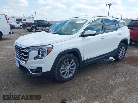 2024 GMC Terrain SLT with VIN 3GKALVEG6RL304937, listed as a IAAI auction lot 42209554 with 28,263 mi miles and . Bid and sale history available at DreamBid. Image 17.