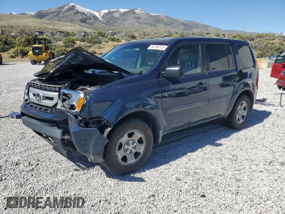 2010 Honda Pilot LX z VIN 5FNYF4H21AB011834, wystawiony jako Copart lot #54786115 z przebiegiem 167 653 mil mil oraz Szkoda całkowita • Salvage title. Historia ofert i sprzedaży dostępna na DreamBid. Obrazek 1.