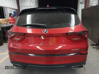 2025 Acura MDX w/A-Spec Package with VIN 5J8YE1H06SL004314, listed as a IAAI auction lot 41572313 with 5,980 mi miles. Bid and sale history available at carsss.com. Image 16.