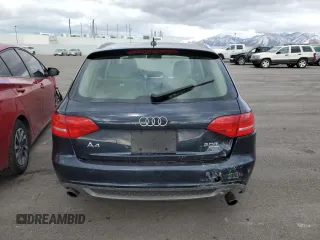2012 Audi A4 2.0T Premium Plus with VIN WAUWFAFL1CA021726, listed as a Copart auction lot 44306125 with 0 mi miles and Salvage Title. Bid and sale history available at carsss.com. Image 6.