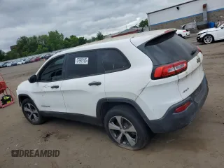 2015 Jeep Cherokee Sport z VIN 1C4PJMAB3FW594009, wystawiony jako Copart lot #57992185 z przebiegiem 115 146 mil mil oraz Szkoda całkowita • Salvage title. Historia ofert i sprzedaży dostępna na DreamBid. Obrazek 2.