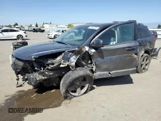 2015 Dodge Journey Crossroad with VIN 3C4PDCGG9FT552437, listed as a Copart auction lot 54095295 with 86,414 mi miles and Salvage title. Bid and sale history available at DreamBid. Image 1.